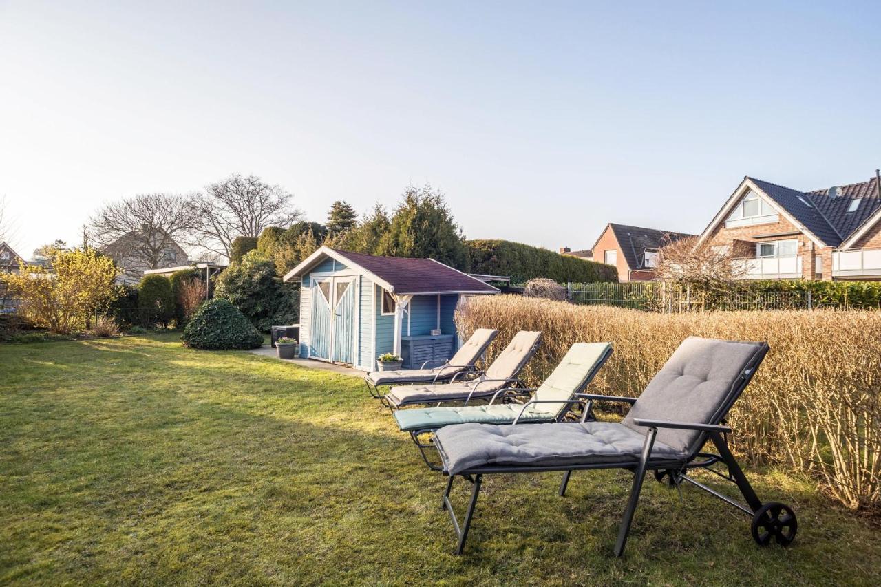 Nordhaus Ferienwohnung 2 Cuxhaven Esterno foto
